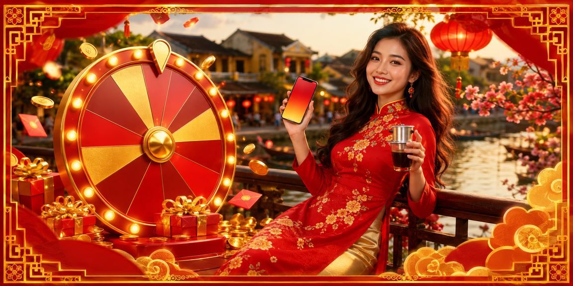Khách chơi thưởng thức roulette trong quán cà phê Hội An